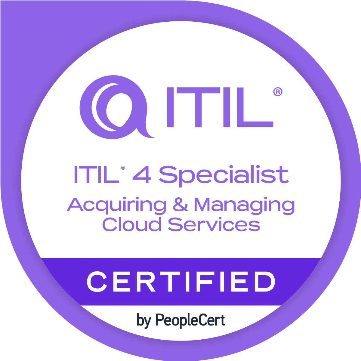 ITIL® 4 Specialist: Acquiring and Managing Cloud Services logo